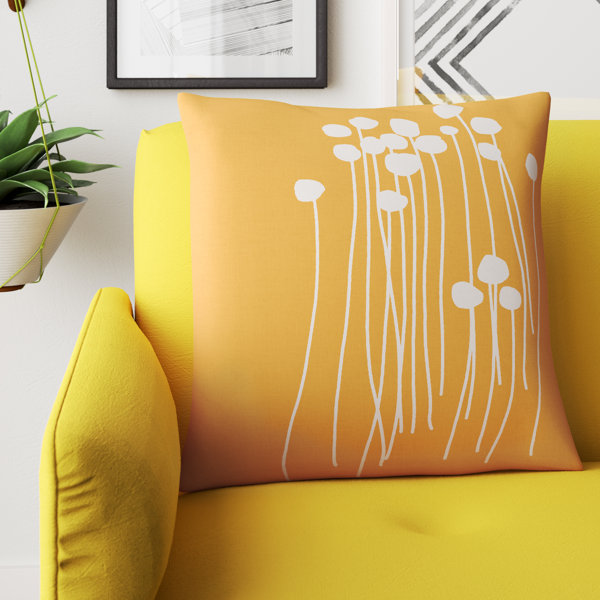 Zipcode Design™ Oconee Cotton Floral Throw Pillow Cover & Reviews Wayfair